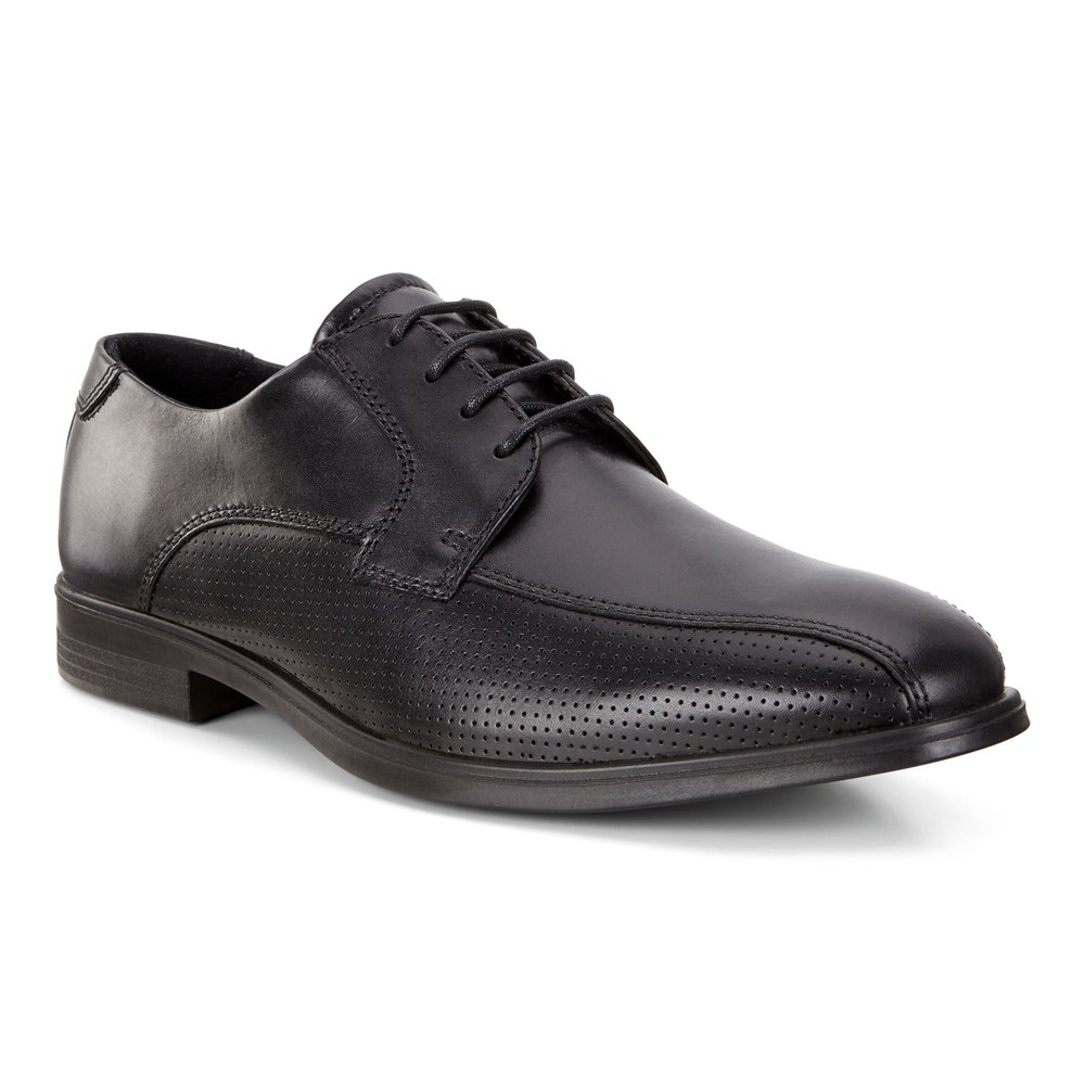 Mens Dress Shoes - ECCO Melbourne - Black - 4209EHLVQ